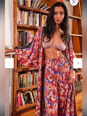 Free People “In Bloom” Kimono Set